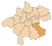 Lage des Bezirkes Steyr-Land innerhalb Oberösterreichs