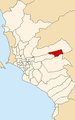 Map of Lima highlighting Chaclacayo.PNG