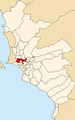 Map of Lima highlighting Lima.PNG