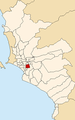 Map of Lima highlighting San Borja.PNG