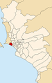 Map of Lima highlighting San Miguel.PNG