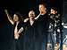 Left to right: Kirk Hammett, Lars Ulrich, James Hetfield, Robert Trujillo
