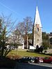 Außenansicht der Kirche St. Cyriakus in Bruchhausen