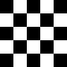 Flagge mit Schachbrettmuster