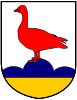 Das Wappen von Gansheim