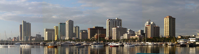 Panorama von Manila