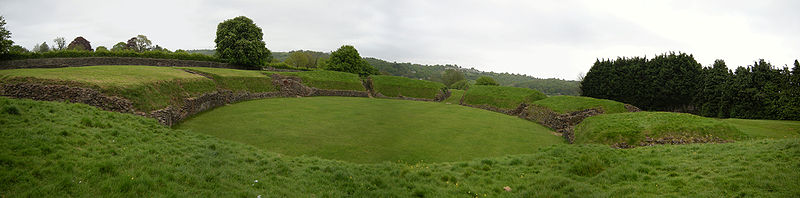 Amphitheater von Caerleon.