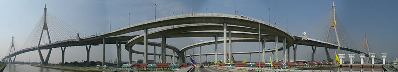 Mega Bridge über den Chao Phraya