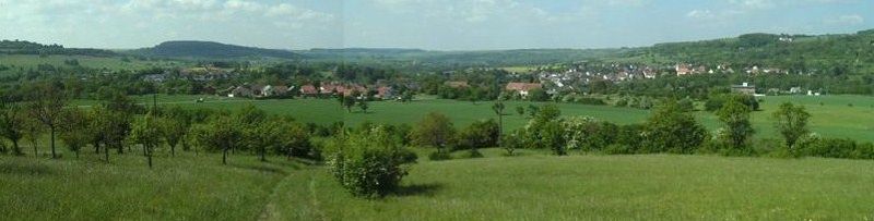 Panorama der Gemeinde Gersheim