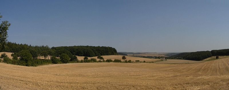 Panoramabild Blumerode und Panoramablick nach Norden
