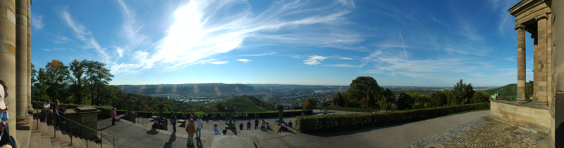 360°-Panorama auf dem Württemberg (3. Oktober 2010)