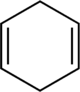 Strukturformel von 1,4-Hexadien