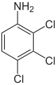 2,3,4-Trichloranilin.svg