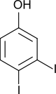 3,4-Diiodophenol.svg