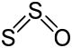 Disulfur monoxide.svg