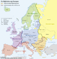 Vorschlag des Ständigen Ausschuss für geographische Namen zur Abgrenzung der Europäischen Regionen