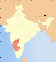 India Karnataka locator map.svg
