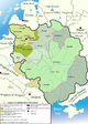 die territoriale Entwicklung Litauens während des Spätmittelalters
