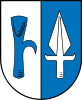 Wappen der ehemaligen Gemeinde Madfeld (1959–1975)