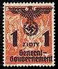 Generalgouvernement 1940 27 Aufdruck auf 341.jpg