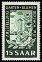 Saar 1951 307 Hindenburgturm Bexbach - Garten und Blumen.jpg
