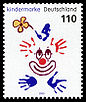 Stamp Germany 2000 MiNr2134 Kinder Clown.jpg