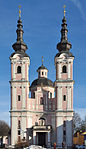Wallfahrtskirche Heiligenkreuz mit Heiligenkreuzkapelle und ehem. Friedhof