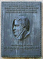 Gedenktafel Jägerstr 22-23 (Mitte) Friedrich Wilhelm Alexander von Humboldt.JPG