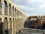 Aquädukt von Segovia in Spanien