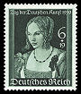 DR 1939 700 Tag der Deutschen Kunst, Junge Venezianerin von Albrecht Dürer.jpg