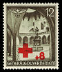 Generalgouvernement 1940 52 Rotes Kreuz, Hof der Jagiellonen-Universität in Krakau.jpg
