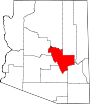 Map of Arizona highlighting Gila County.svg