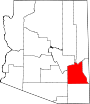 Map of Arizona highlighting Graham County.svg