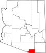 Map of Arizona highlighting Santa Cruz County.svg