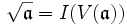 \sqrt{\mathfrak{a}} = I(V(\mathfrak{a}))