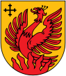 Wappen von Dagda (Lettland)