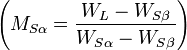 \left(M_{S\alpha} = \frac{W_L - W_{S\beta}}{W_{S\alpha} - W_{S\beta}}\right)
