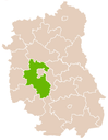 Lage des Powiat Lubelski in der Woiwodschaft Lublin