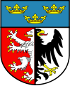 Wappen des Powiat Pabianicki