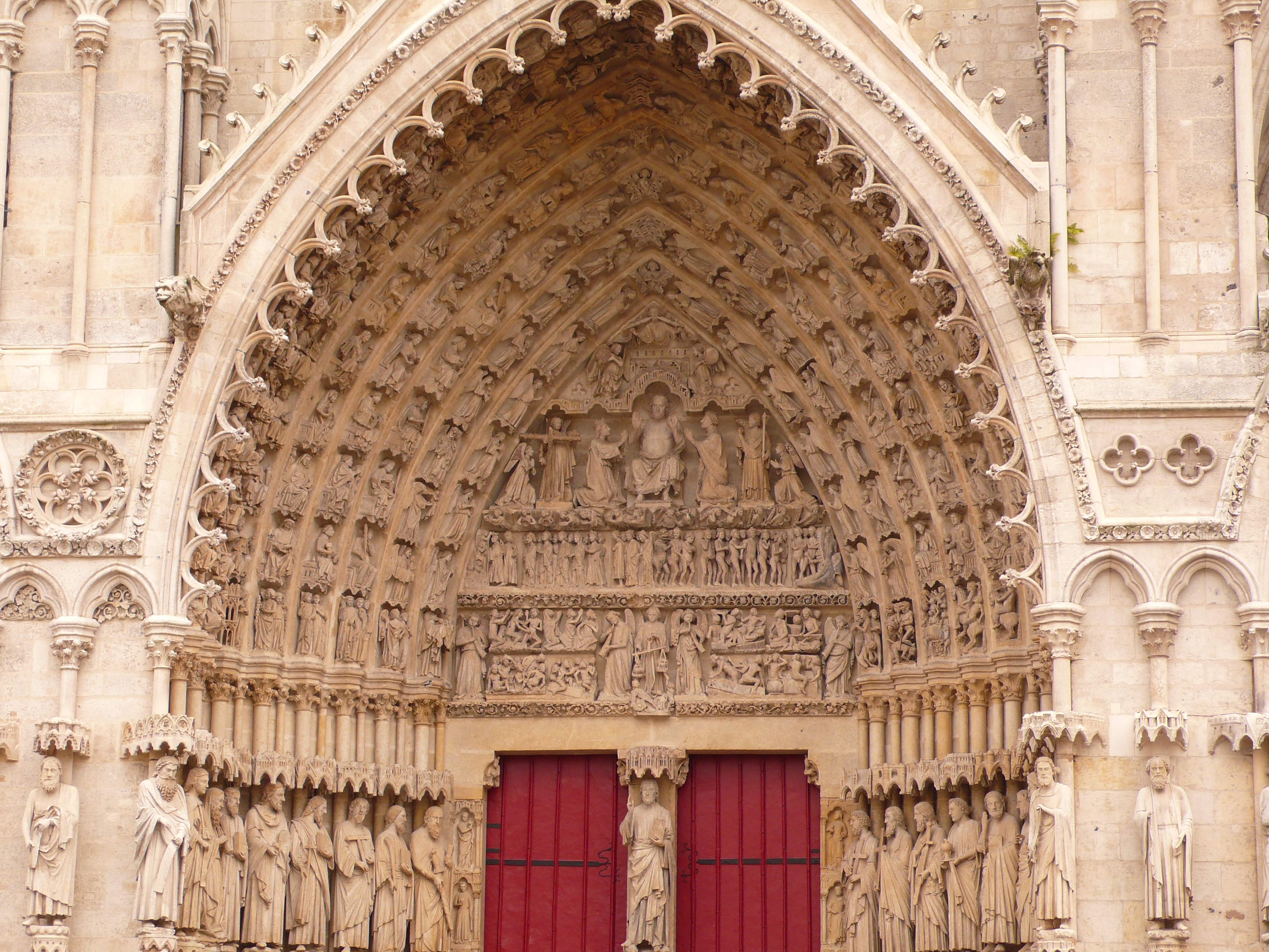 Западный фасад Амьенского собора
