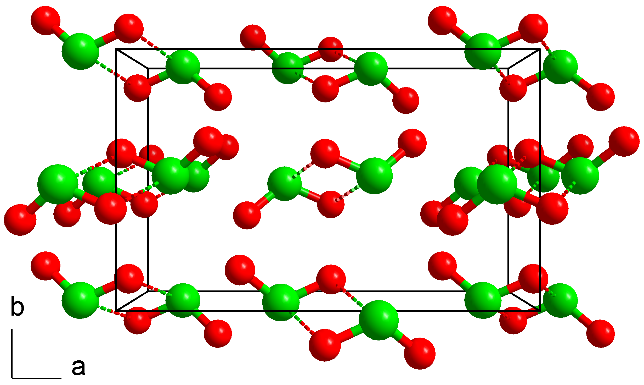 Хлор 2 кристаллическая решетка