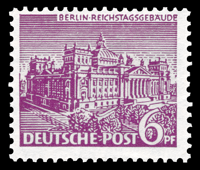 Berlin post. Марки Дойче пост. Berlin Почтовая. Рейхстаг рисунок.