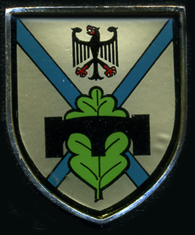 c396 Bundeswehr Verbandsabzeichen Pionierbrigade 100 Offizier