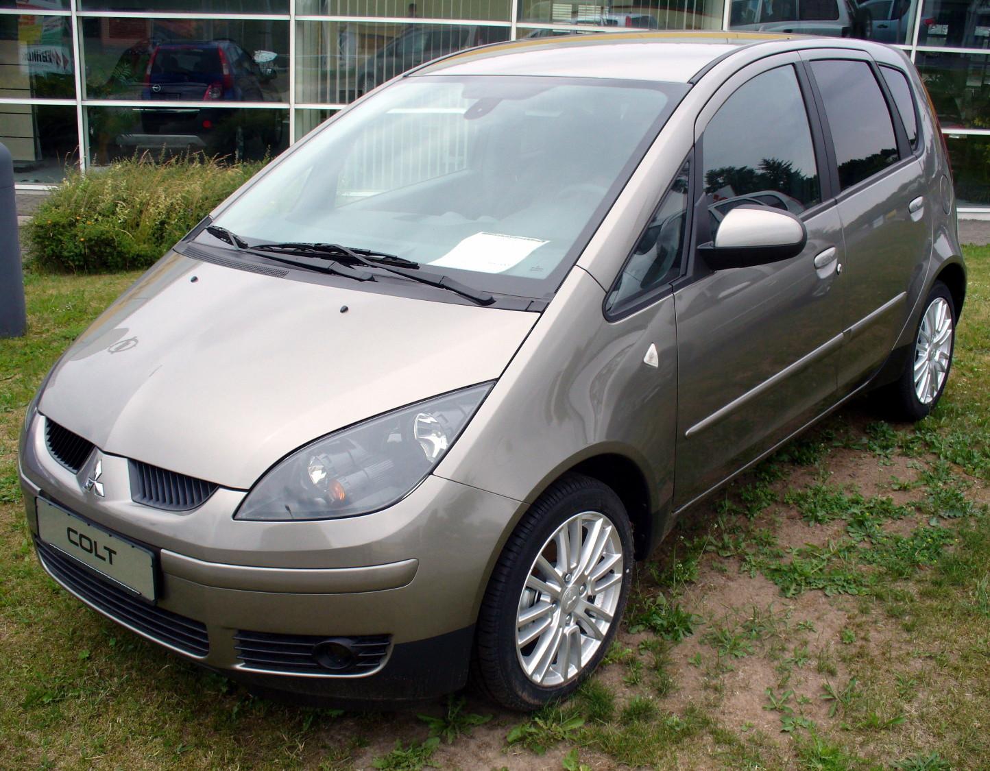 Mitsubishi colt размер щеток