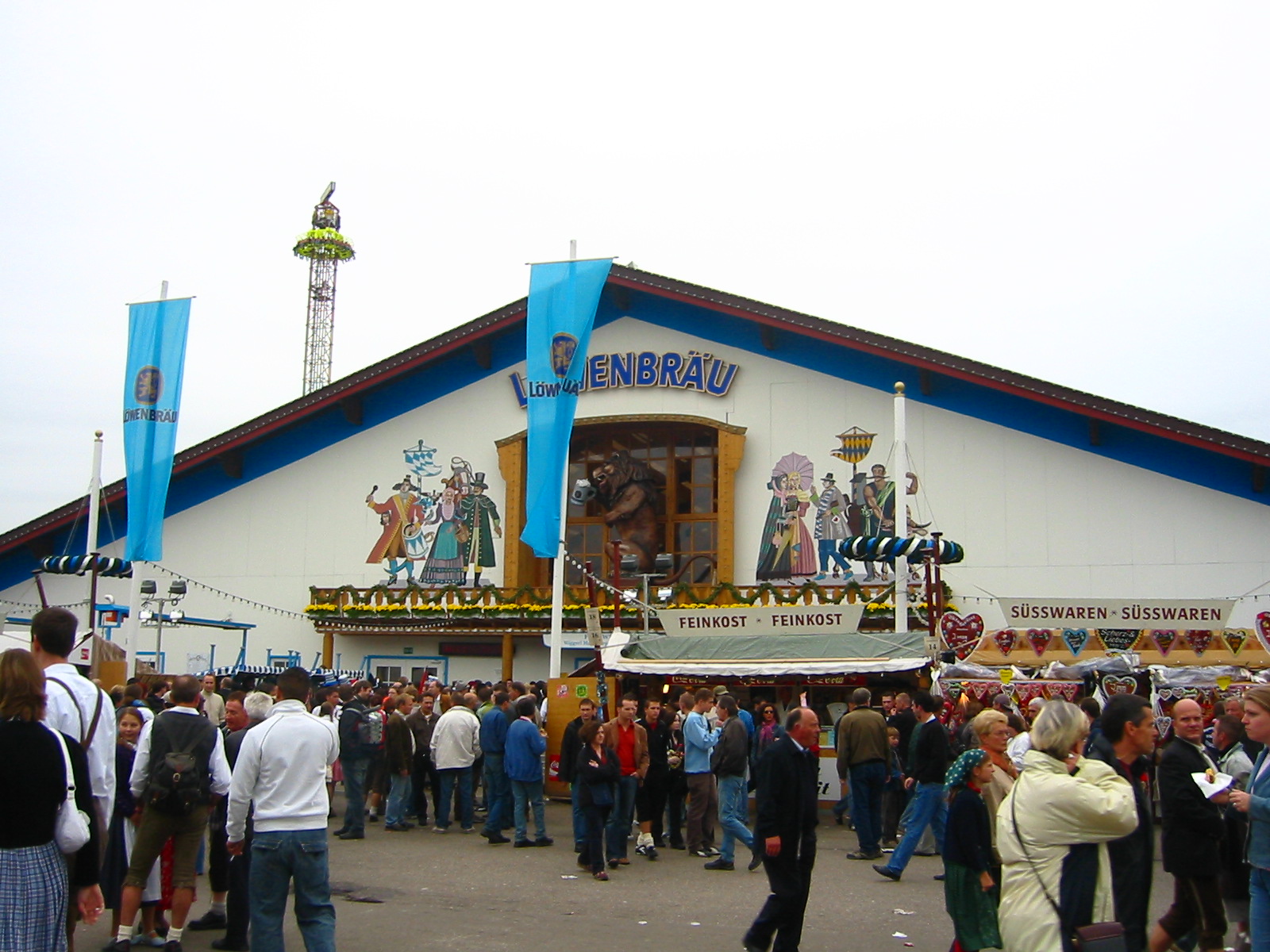 Festzelte Auf Dem Oktoberfest