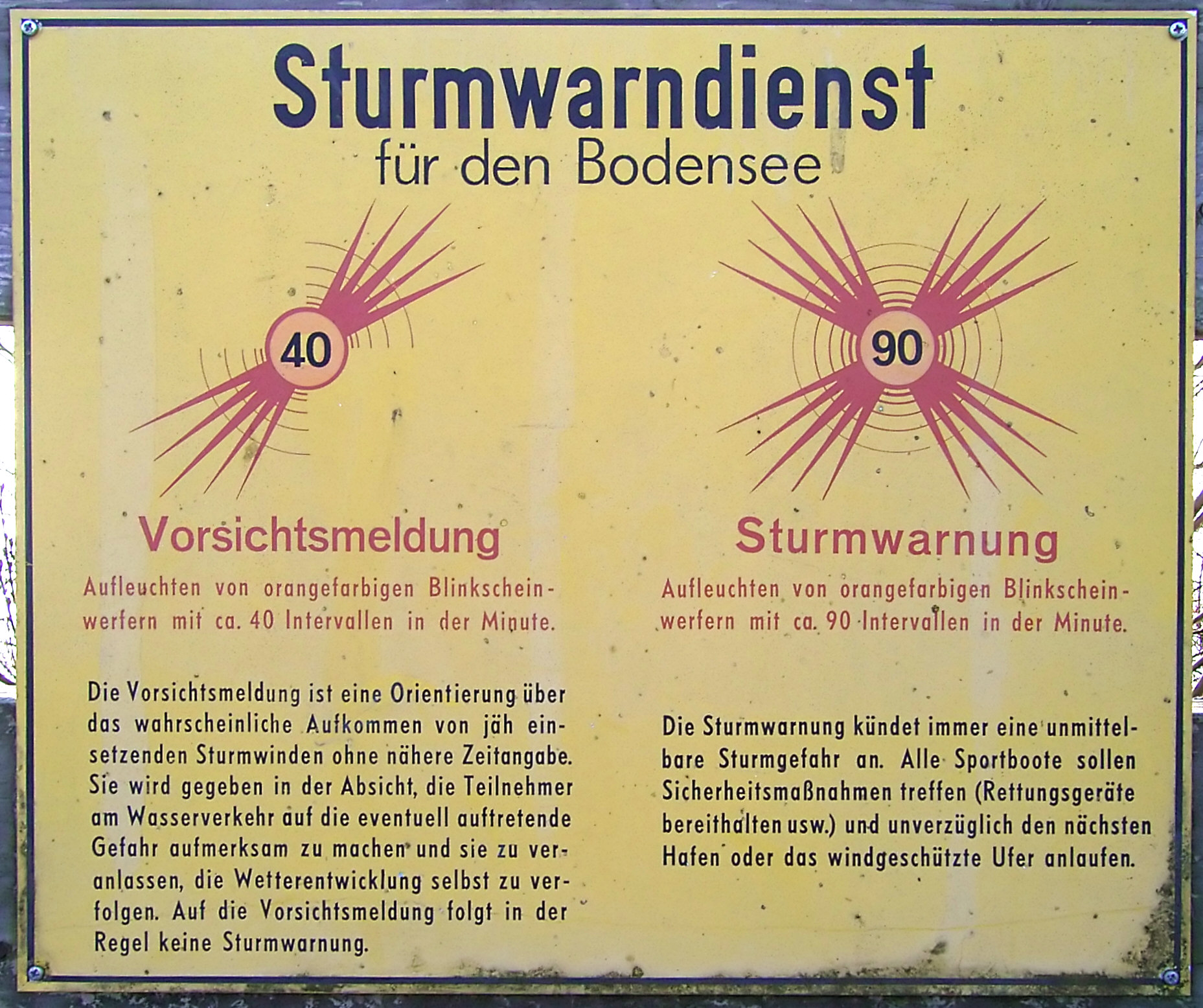 Sturmwarnung